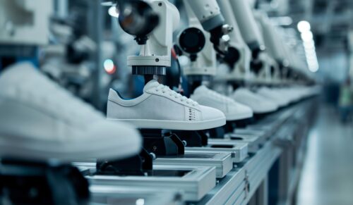 shoe production (AI-generated picture from Adobe Stock)