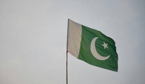 The flag of Pakistan (credit: Unsplash)