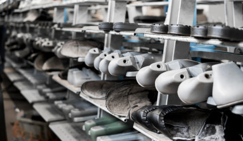 Shoe factory, illustrative image (credit: Adobe Stock)