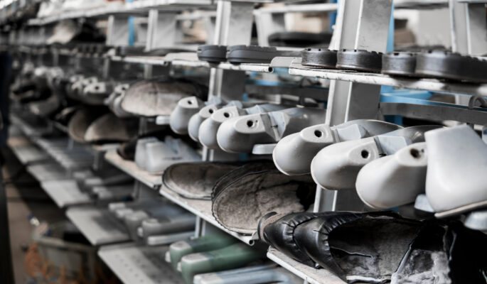 Shoe factory, illustrative image (credit: Adobe Stock)